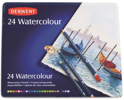 Derwent 24 Watercolour potloden