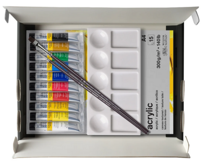 Winsor &amp; Newton Acrylic Essentials 14-piece set