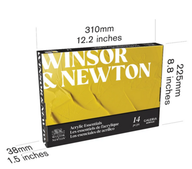 Winsor&amp;Newton Acrrylic Essentails 14-delige set