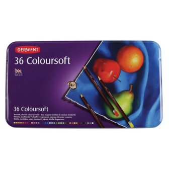 Derwent 36 Coloursoft potloden