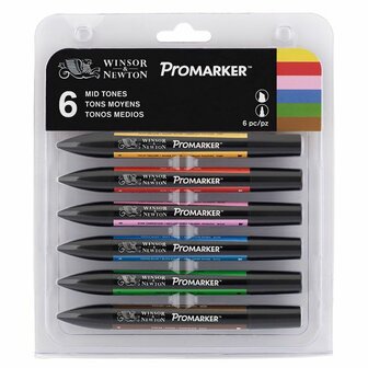 Winsor &amp; Newton Promarker Mid Tones