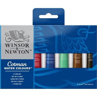 Cotman 6 Tube Set