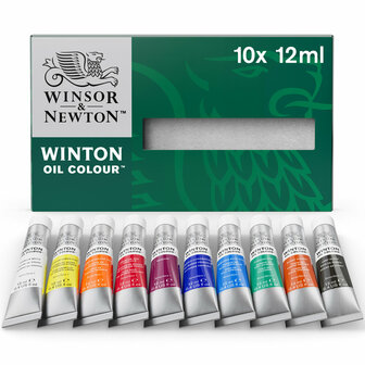 W&amp;N Winton Starter Olieverf Set 10-delige 12ML