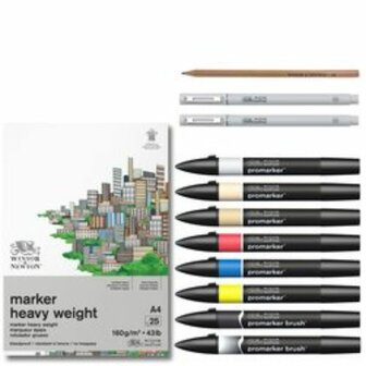 Winsor&amp;Newton Mixed Media Set Art Manga 12-Delig