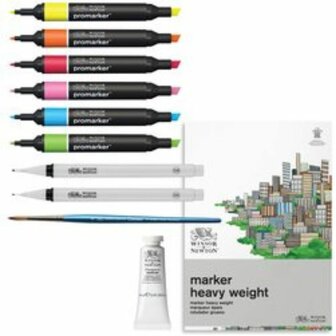 Winsor&amp;Newton Mixed Media Illustration Set 11-Delig