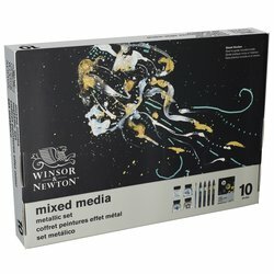 Winsor&amp;Newton Mixed Media Metallic Set 10-Delig