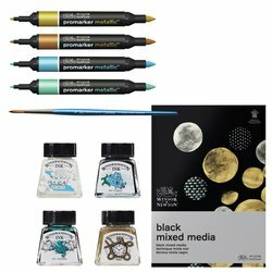 Winsor&amp;Newton Mixed Media Metallic Set 10-Delig