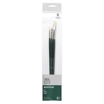 Winsor&amp;Newton Penselen Long Handle 3-pack V.2