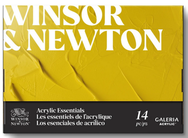 Winsor&Newton Acrrylic Essentails 14-delige set