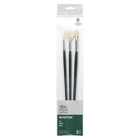 Winsor&Newton Penselen Long Handle 3-pack V.3