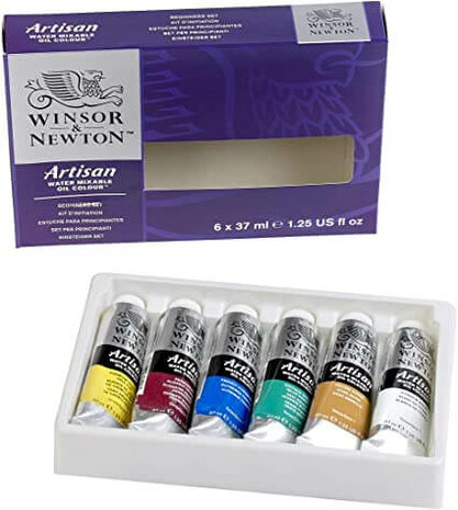 W&N Winton Artisan Begin Olieverf Set 6-delige 37ML