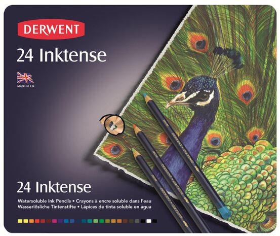 Derwent 24 Inktense potloden