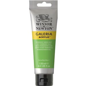 Galeria 120ml 483 Acrylverf Permanent Green Light