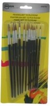 Budget Brushes Set 12-Piece Round